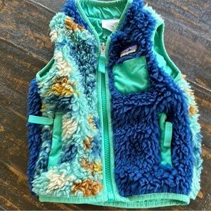 EUC • Patagonia Retro-X Sherpa Vest • 3-6m
